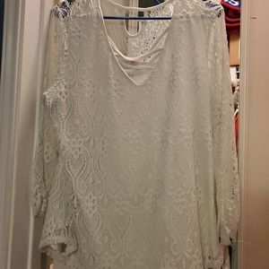 Lace like shirt